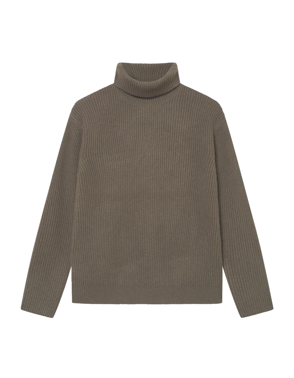 Eddie Wool Rib Rollneck Knit