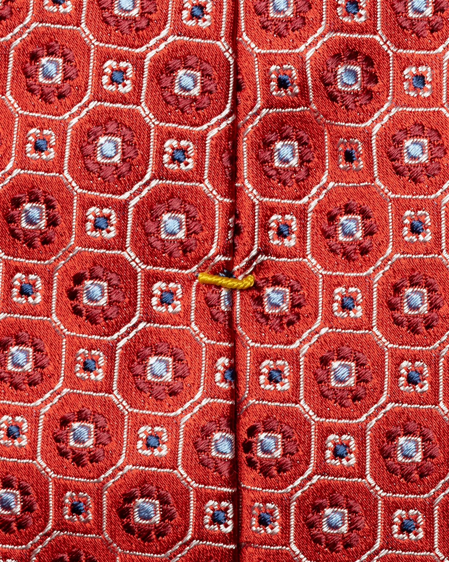 Floral Woven Silk Tie