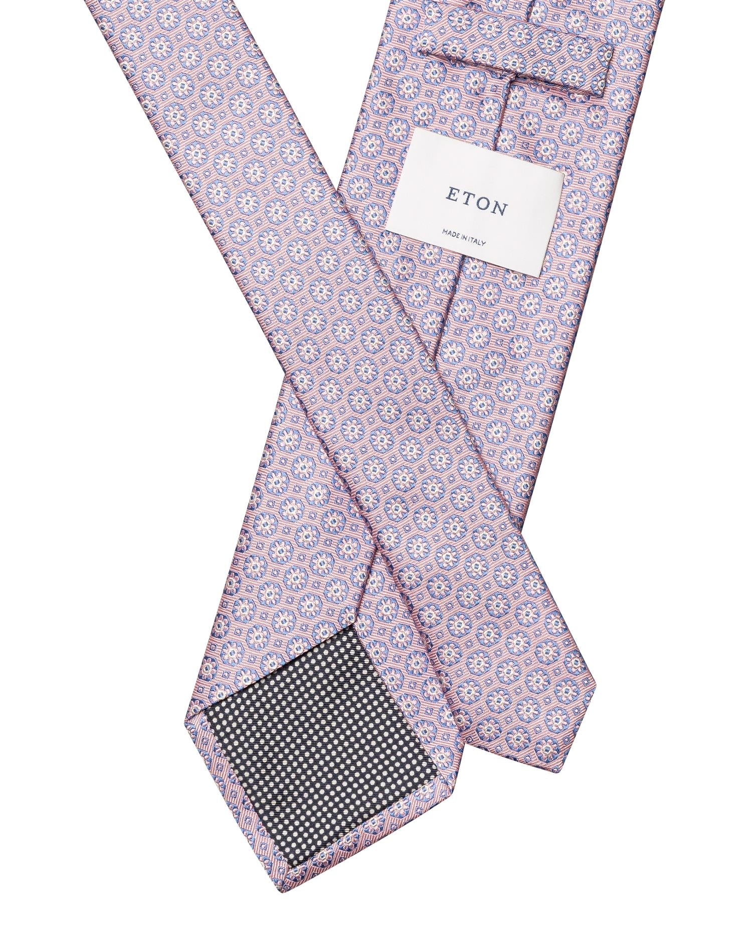 Medallion Woven Silk Tie