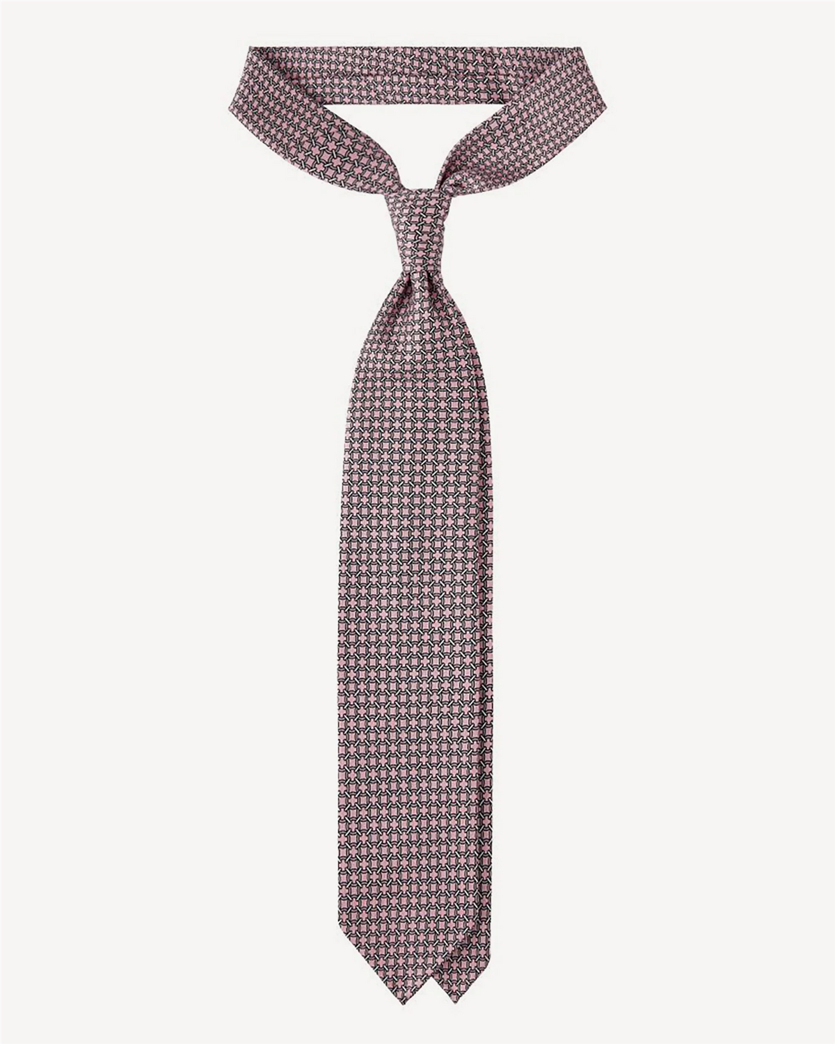 Artisan Chain Selftipped Silk Tie