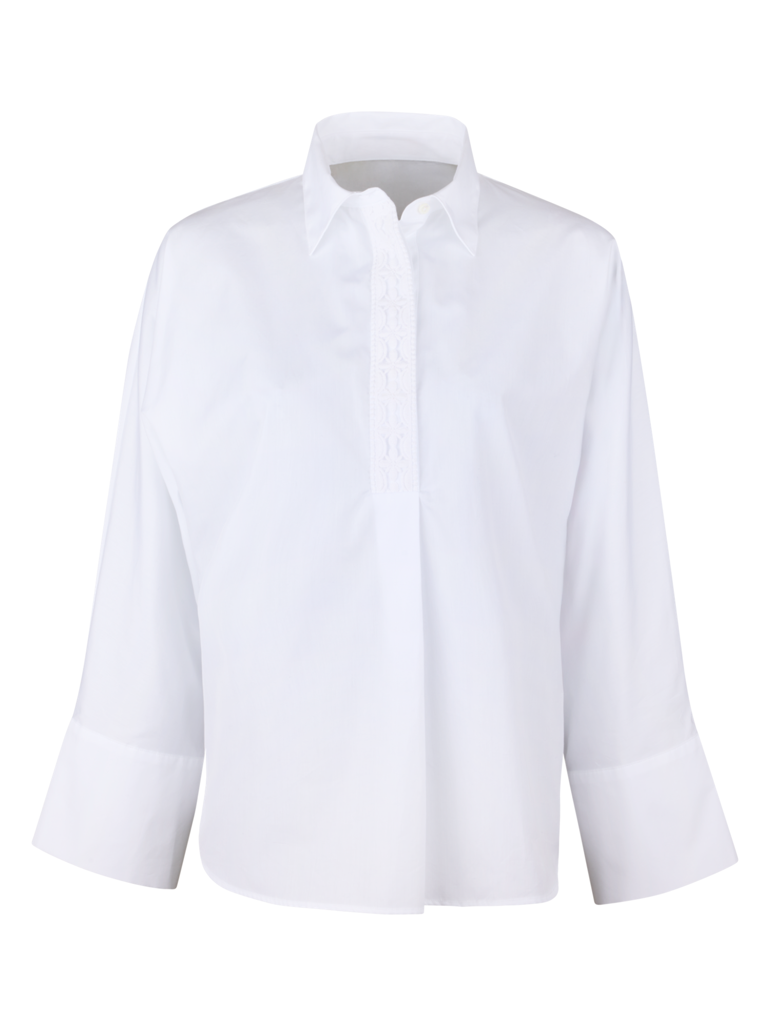 Karoline Hvit skjorte