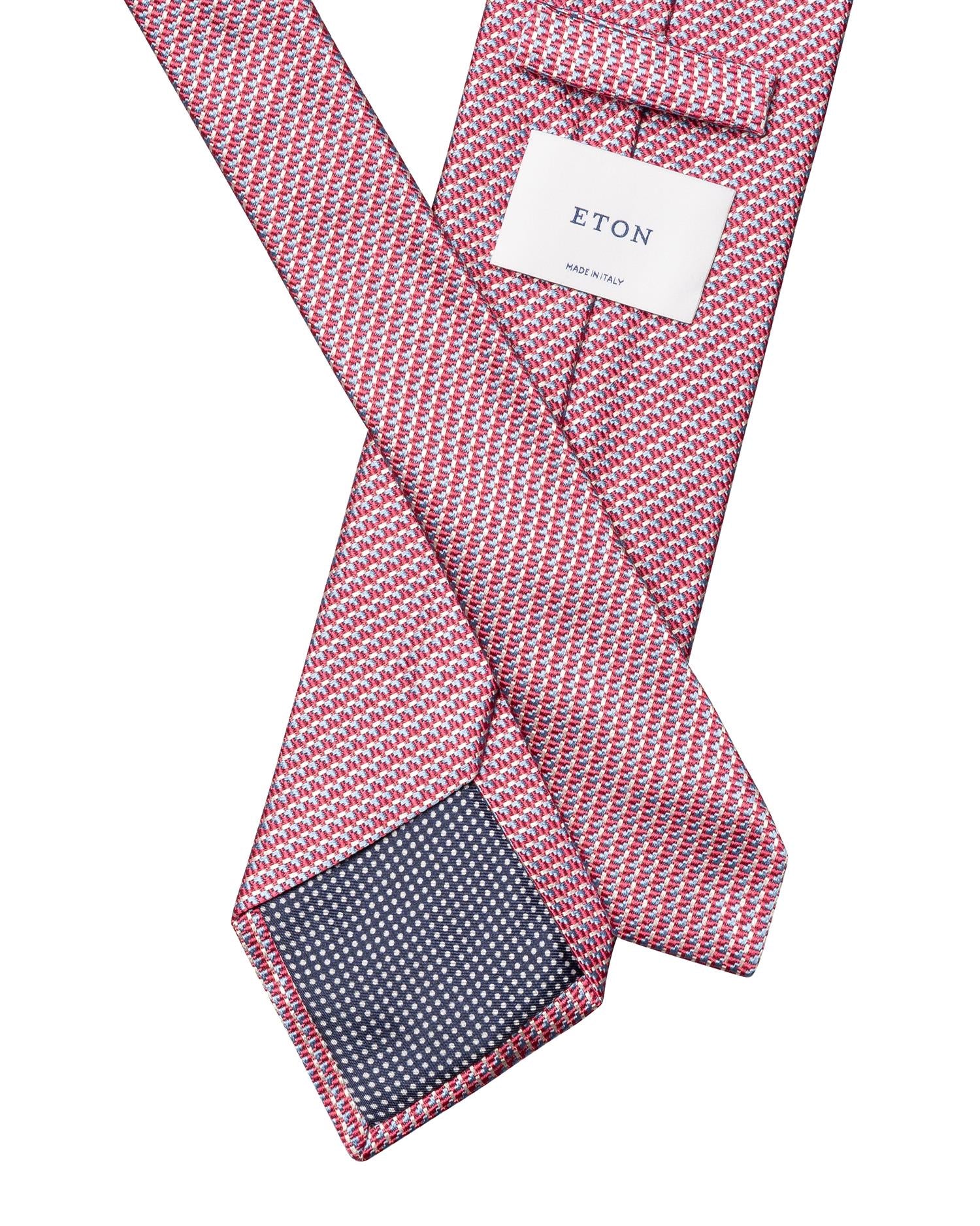 Micro Woven Cotton Silk Tie
