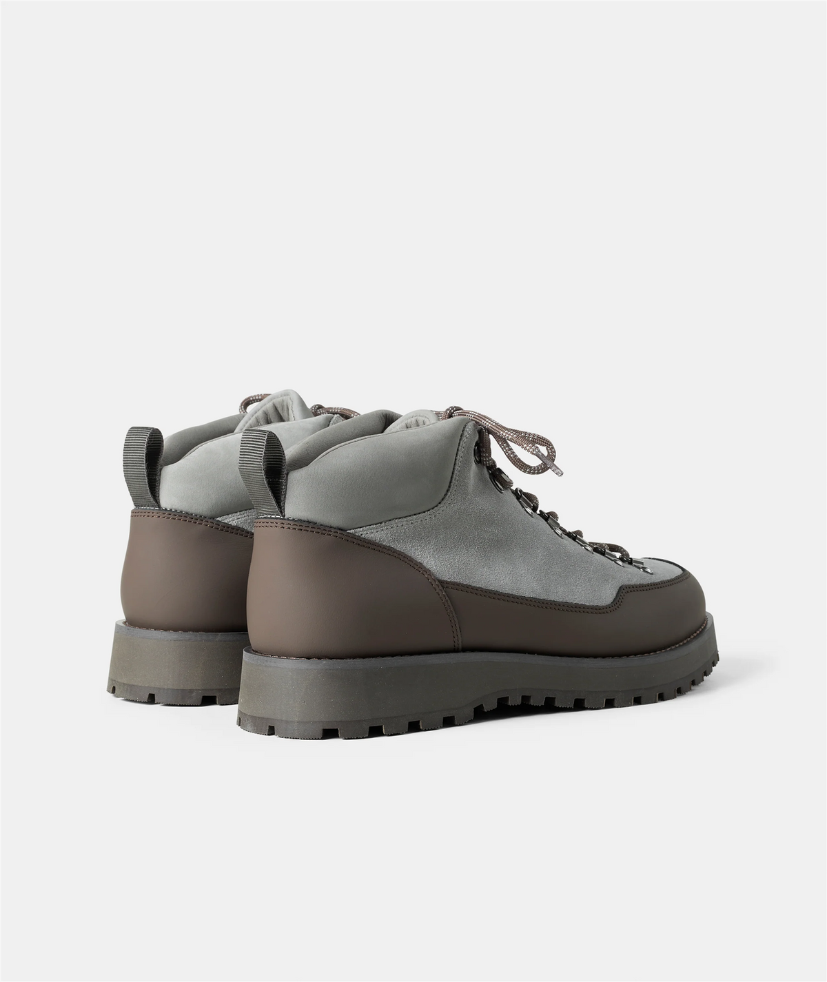 Dune Mid - Light Grey Suede