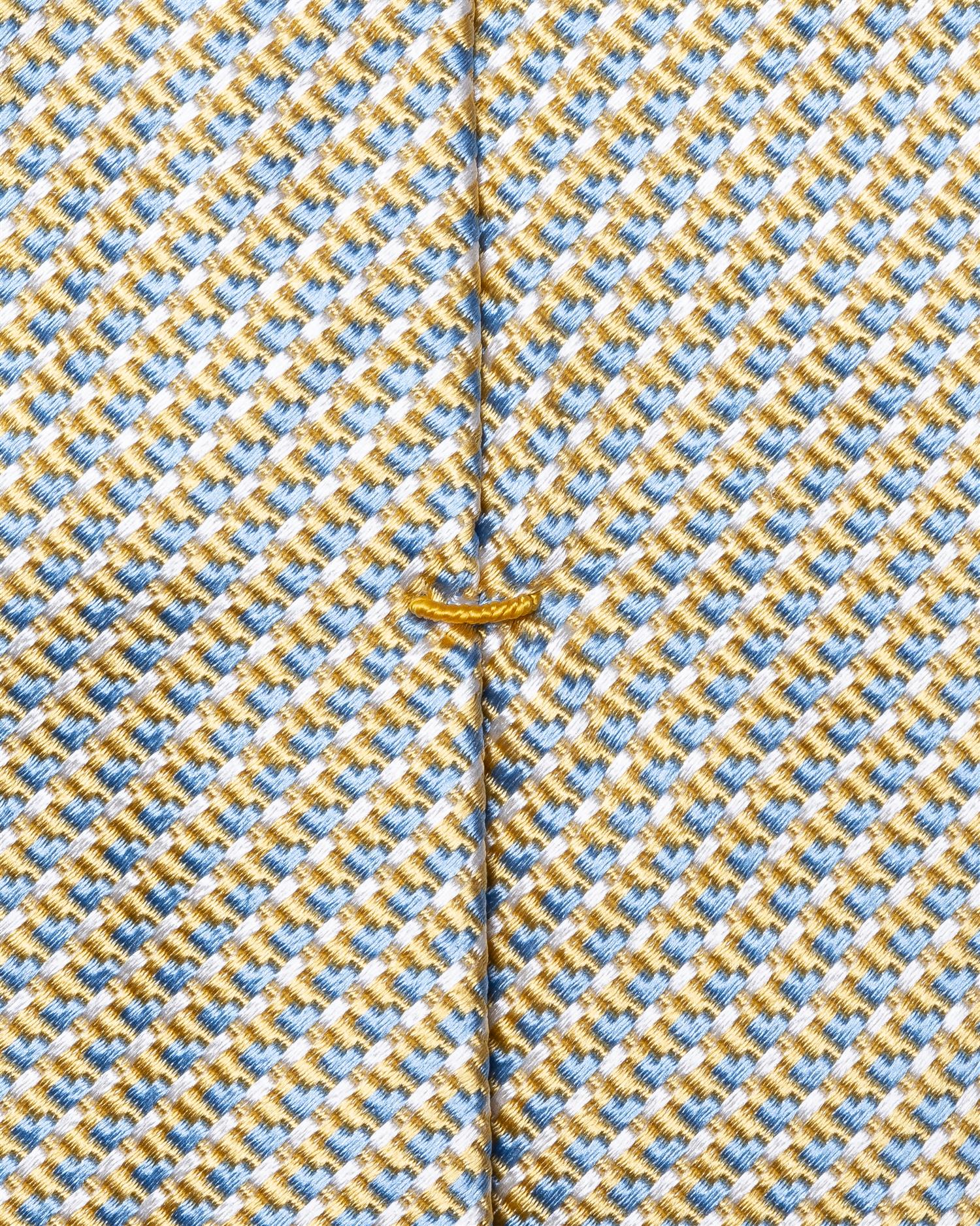 Micro Woven Cotton Silk Tie