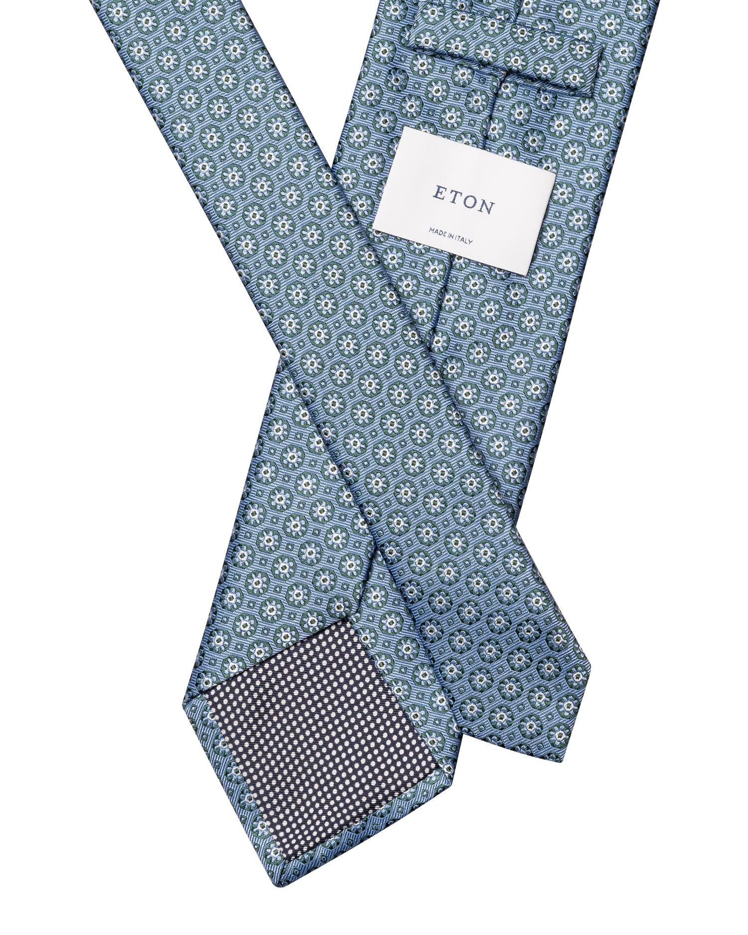 Medallion Woven Silk Tie