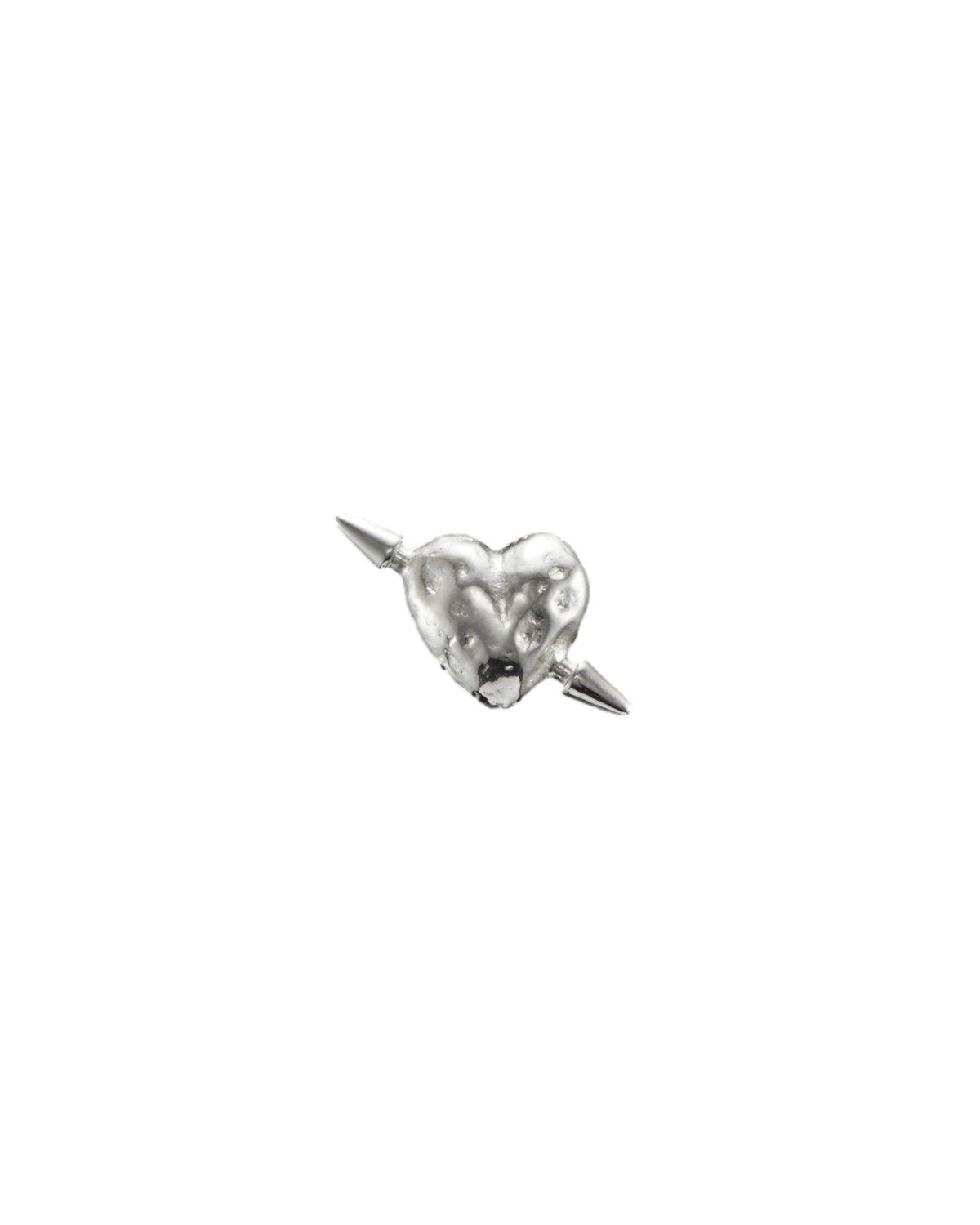 Tuvstarrs Heart Ear Stud