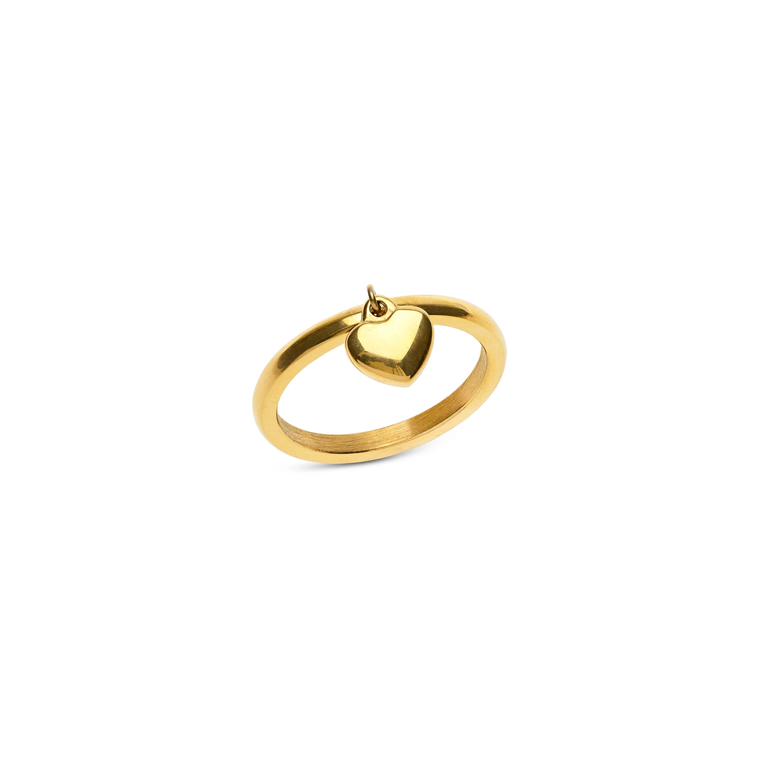 Iselin - Heart Ring Stainless Steel