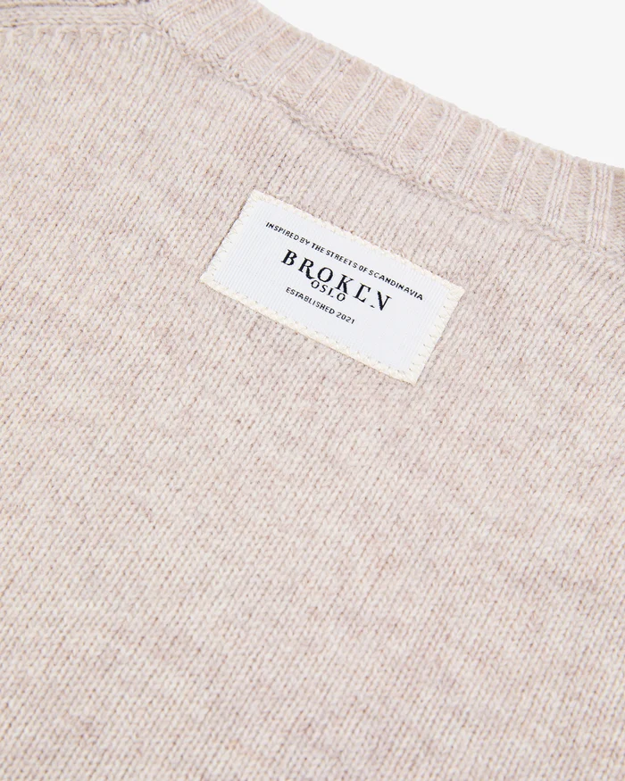 INTARSIA MERINO SWEATER