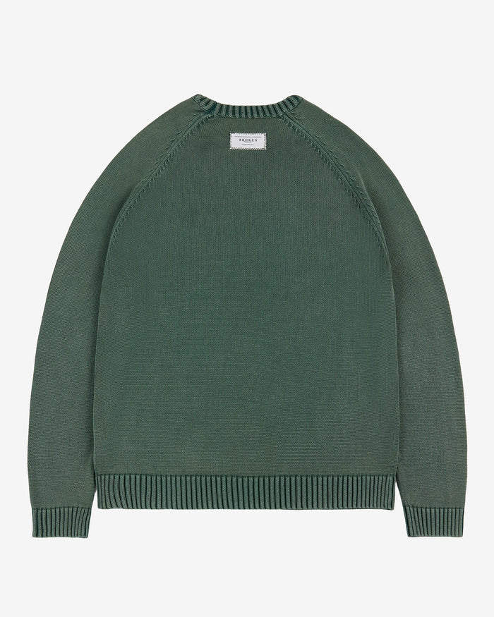 COTTON KNIT GREEN