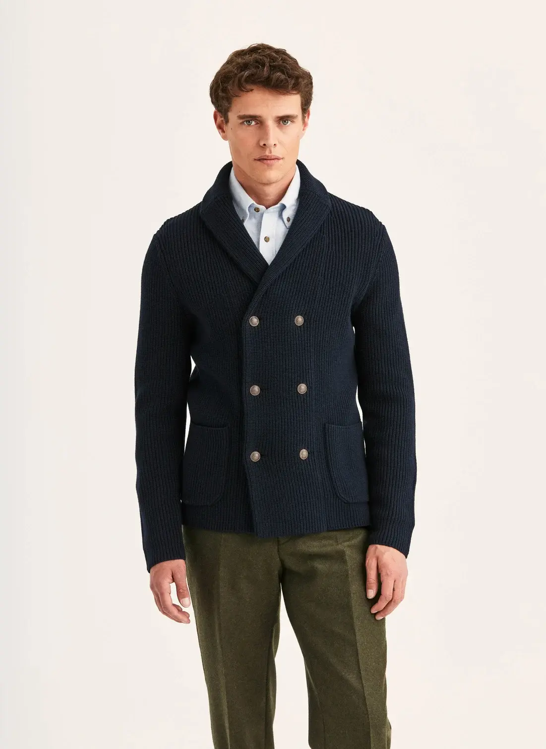 Brayden DB Shawl Cardigan