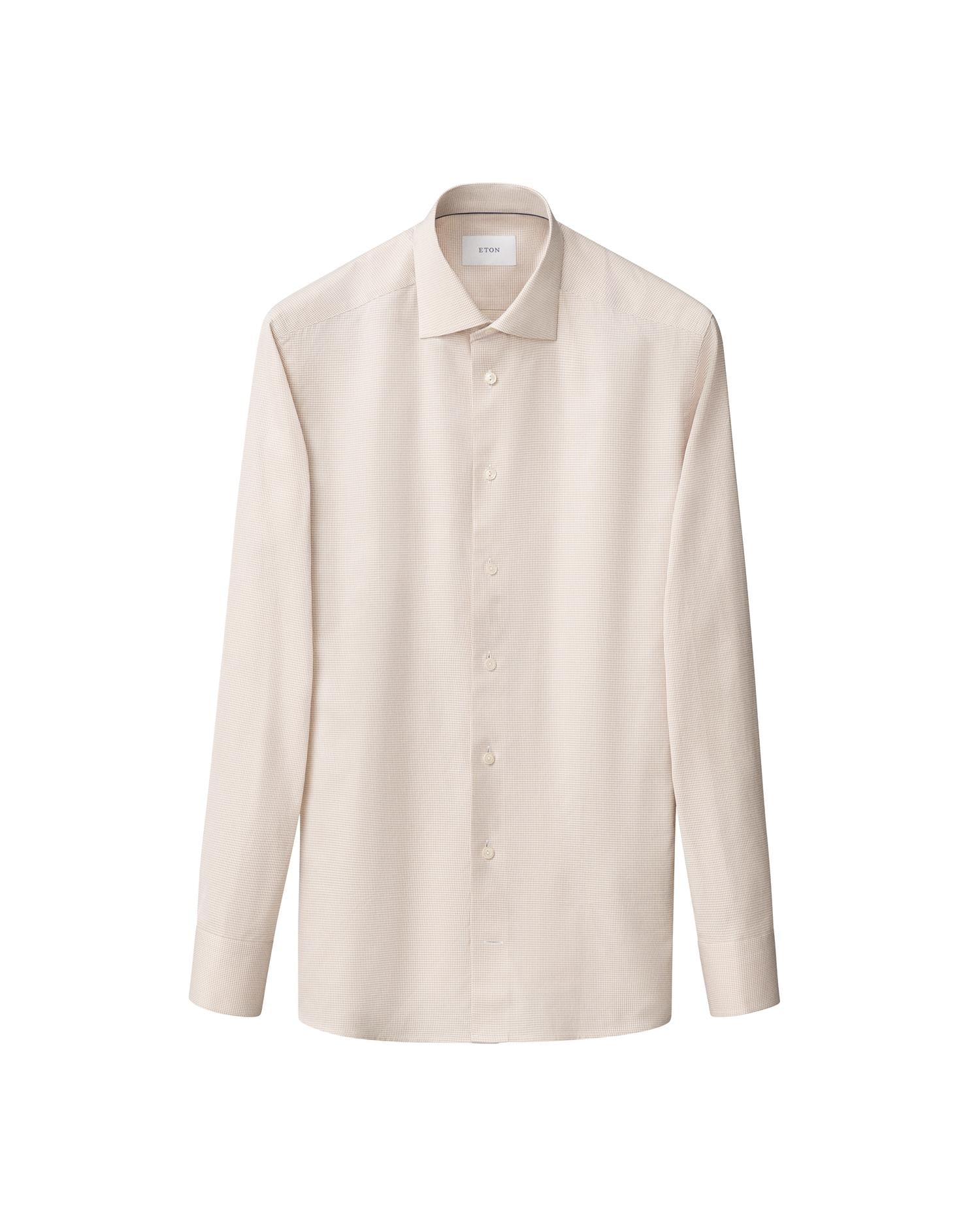 Slim Houndstooth Signature Twill Shirt