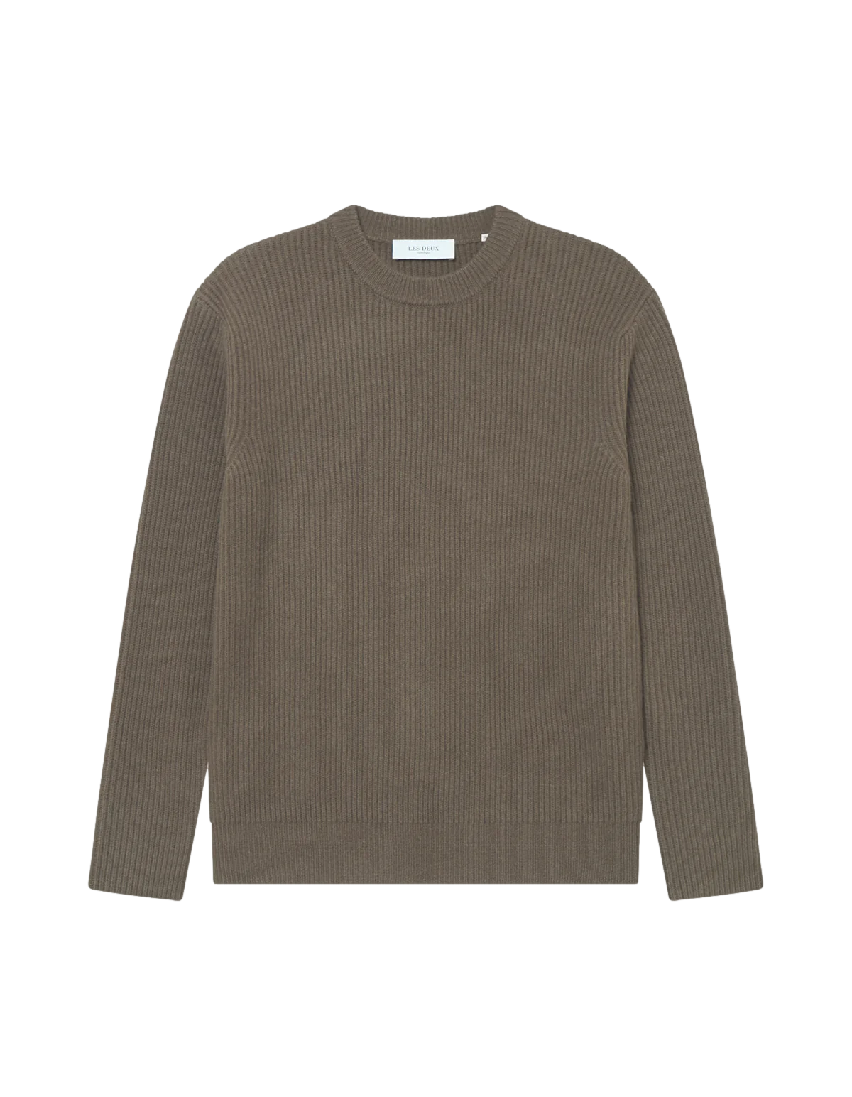 Eddie Wool Rib Crewneck Knit