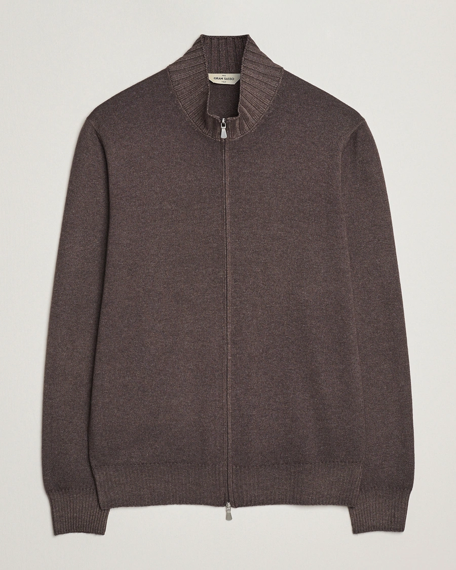Cashmere Blend Vintage Full Zip