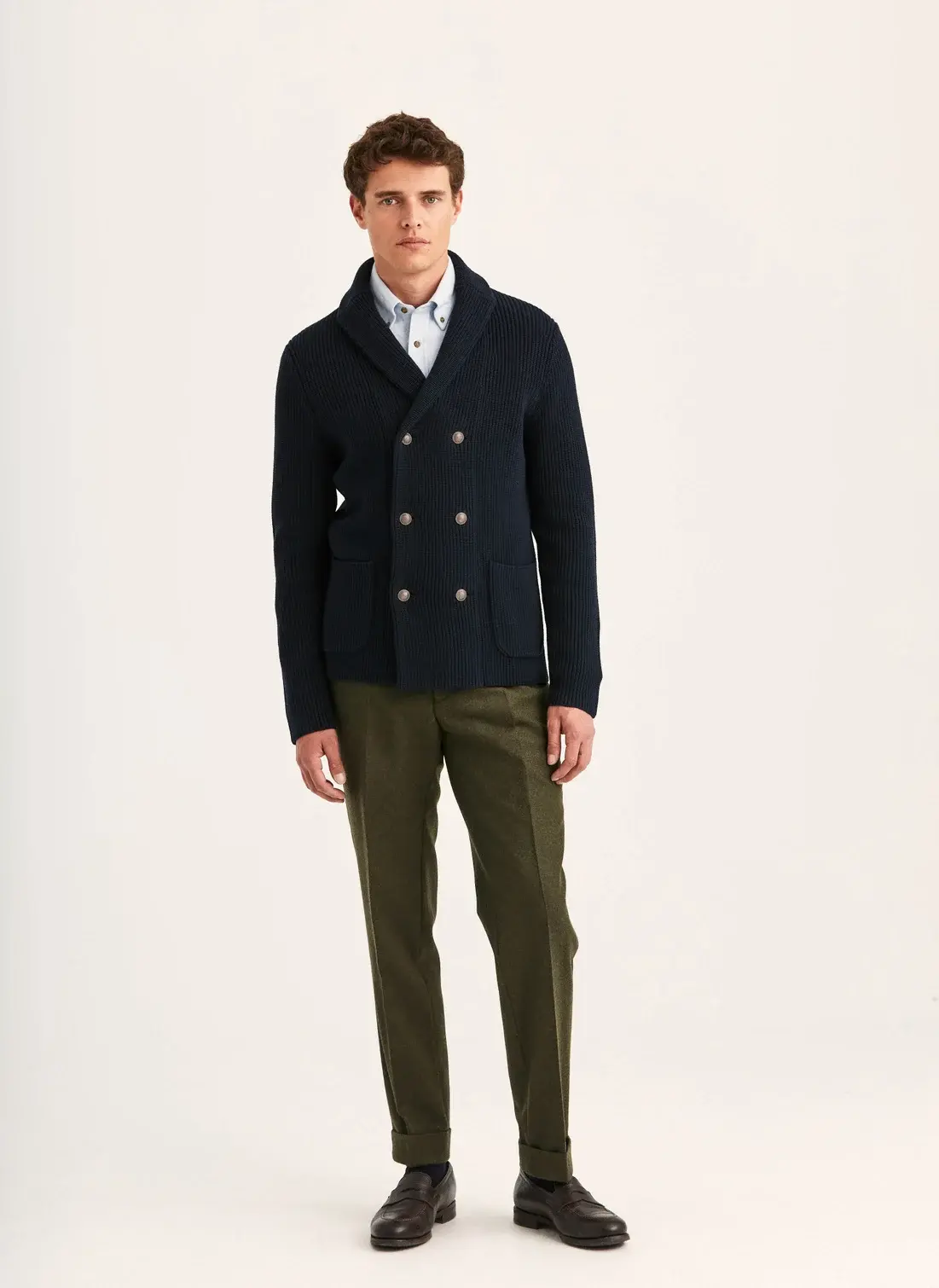 Brayden DB Shawl Cardigan