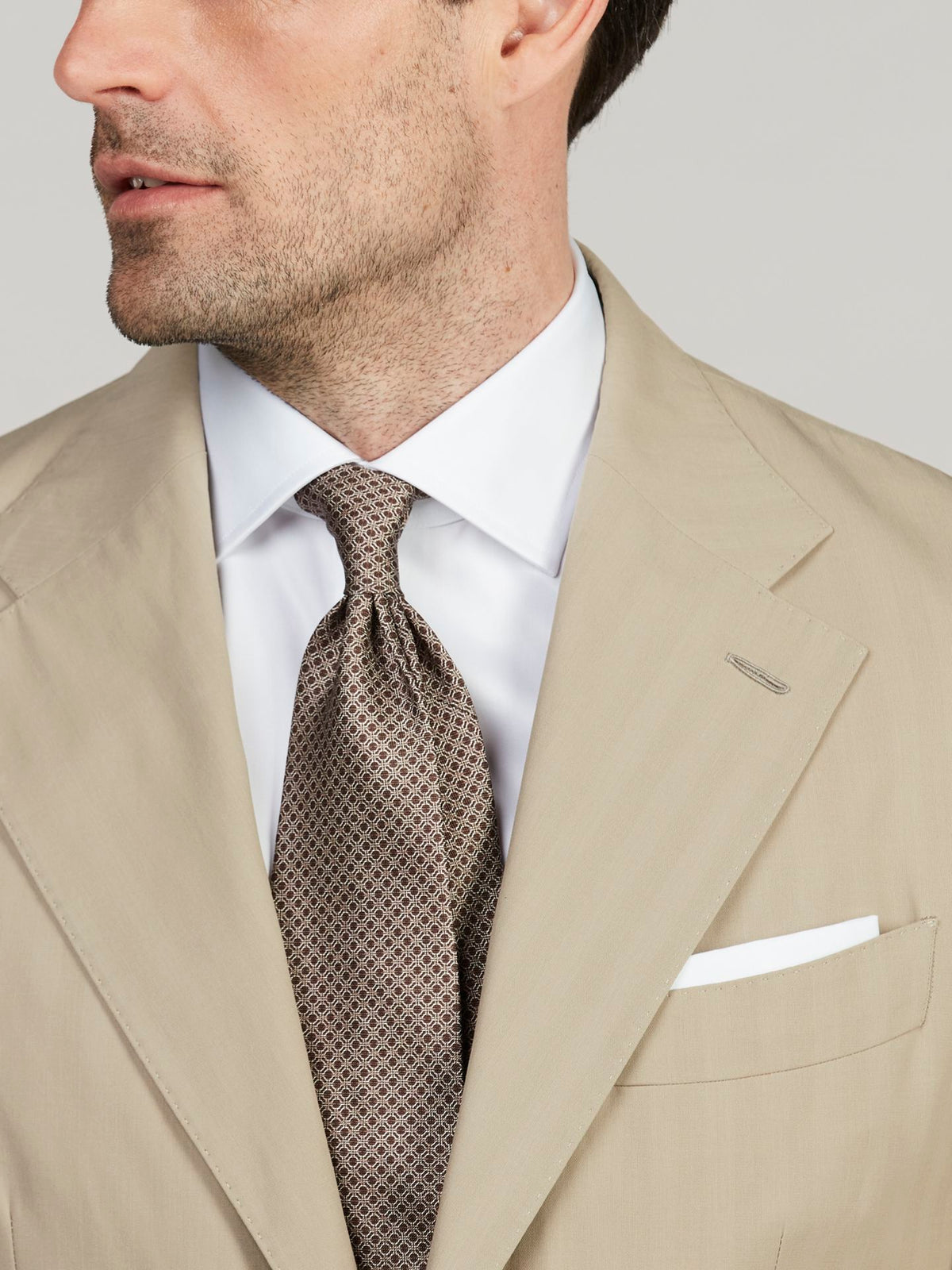 Tie, Silk, 8 Cm