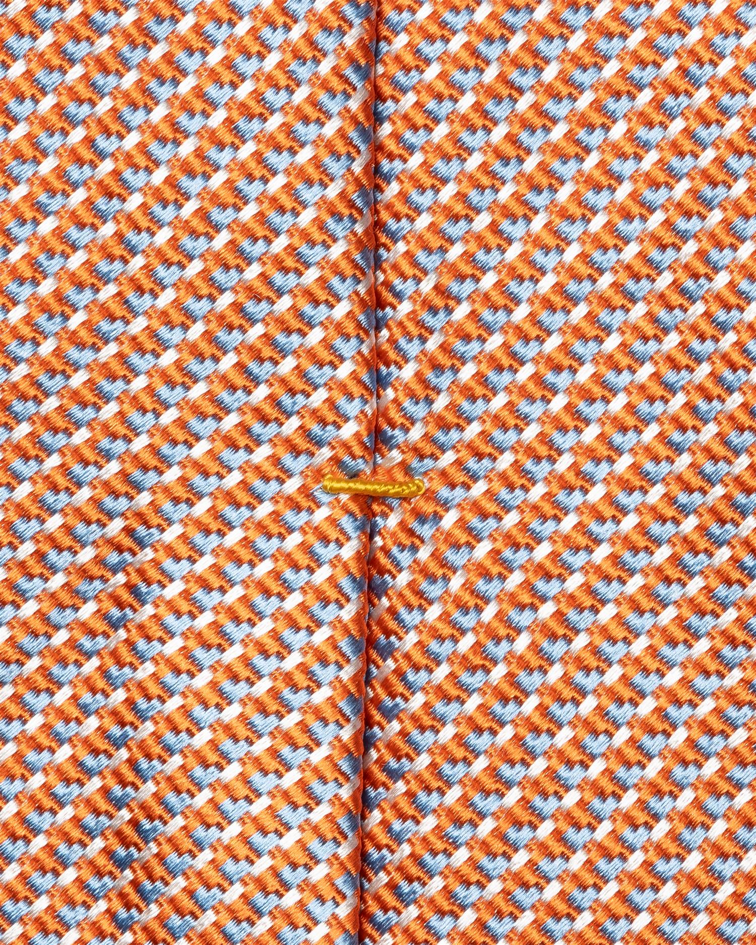 Micro Woven Cotton Silk Tie