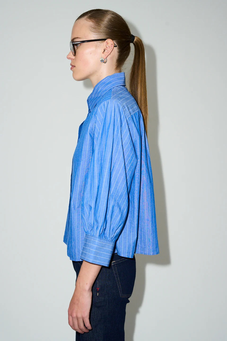 TRW-Hepburn shirt santa barbara stripe