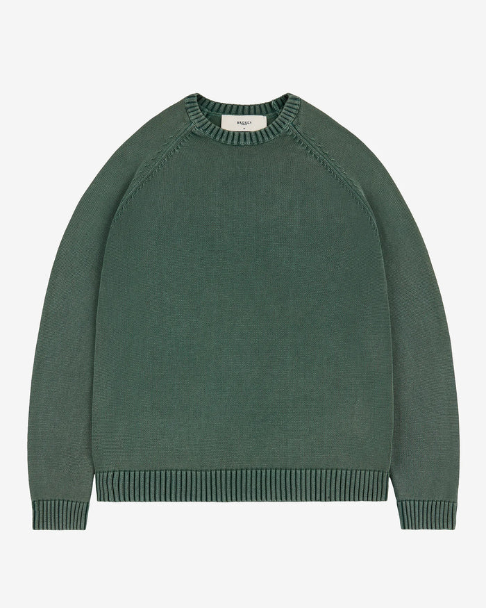 COTTON KNIT GREEN