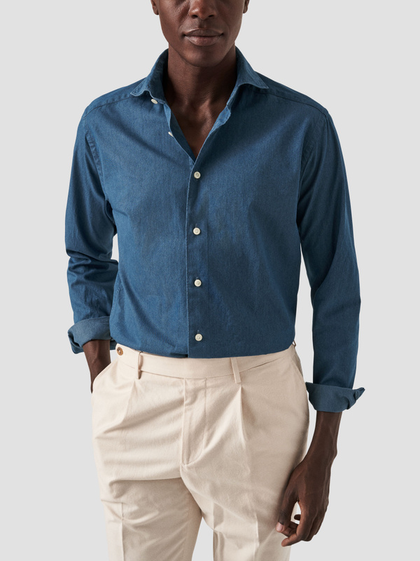 Slim Fit Denim Shirt