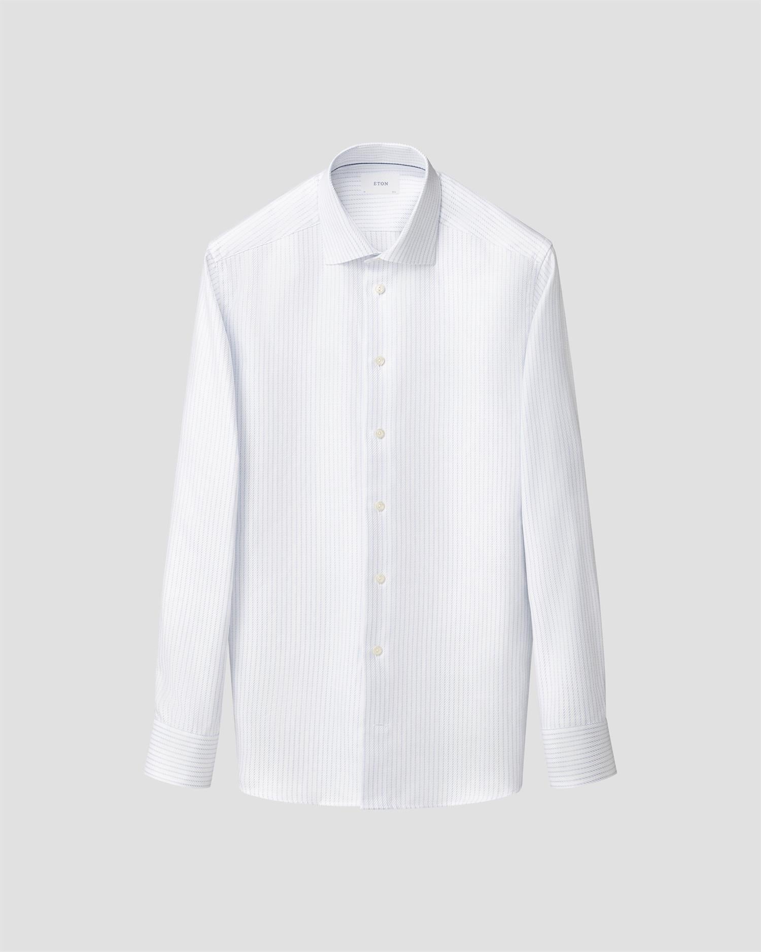 Slim Fit Striped King Twill Shirt