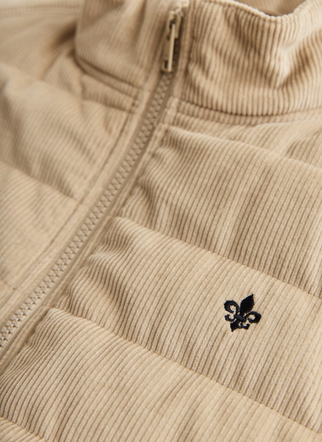 Ted Quilted Cord Vest