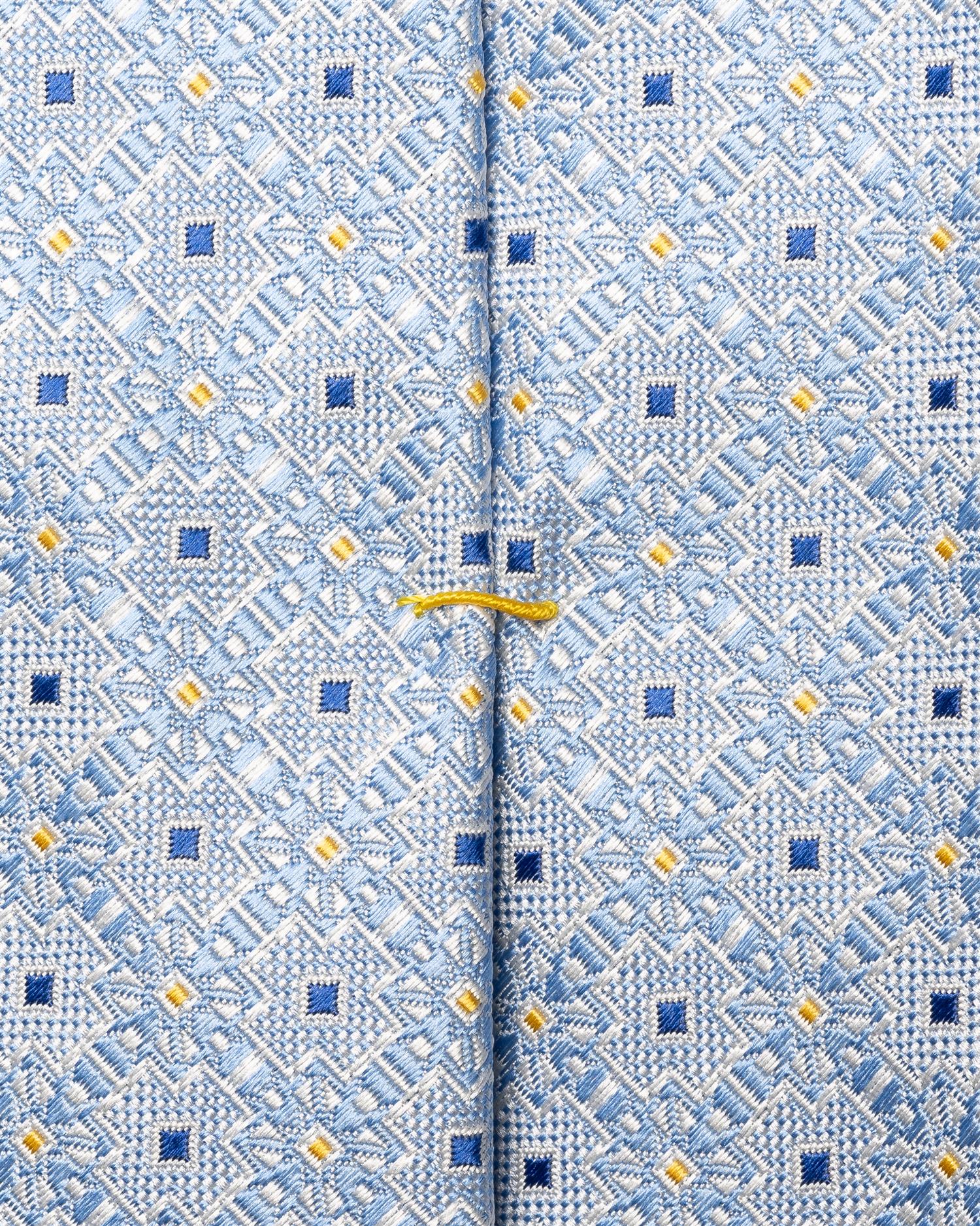 Medallion Woven Silk Tie