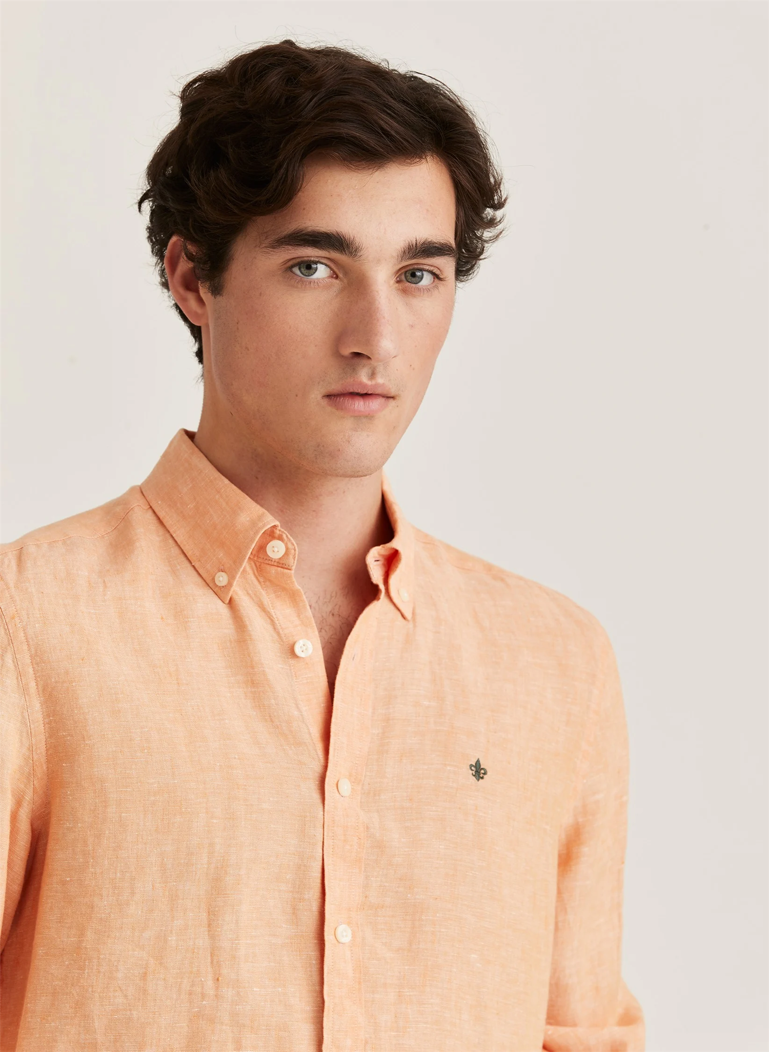 Douglas BD Linen Shirt LS