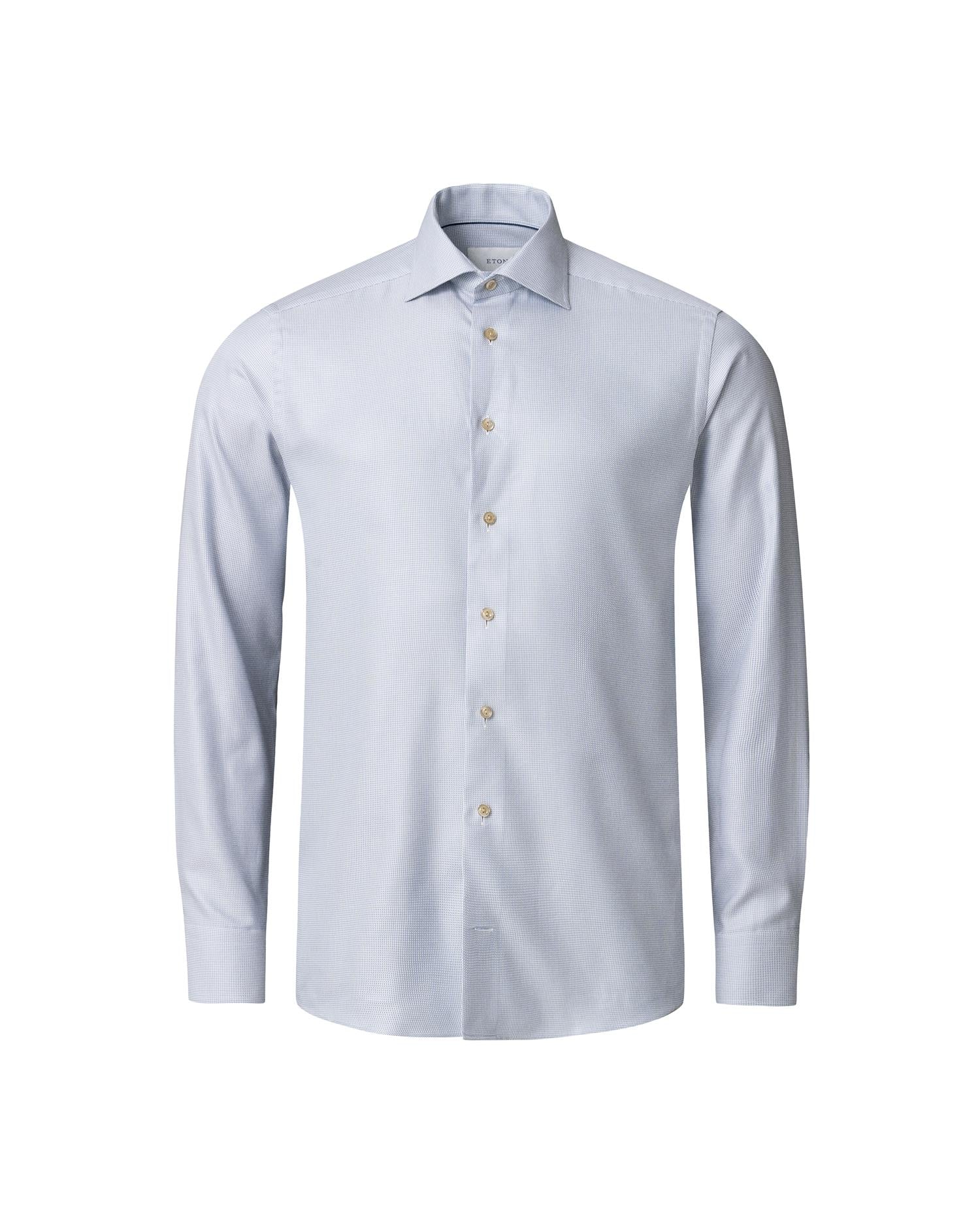 Slim Semi Solid Signature Twill Shirt
