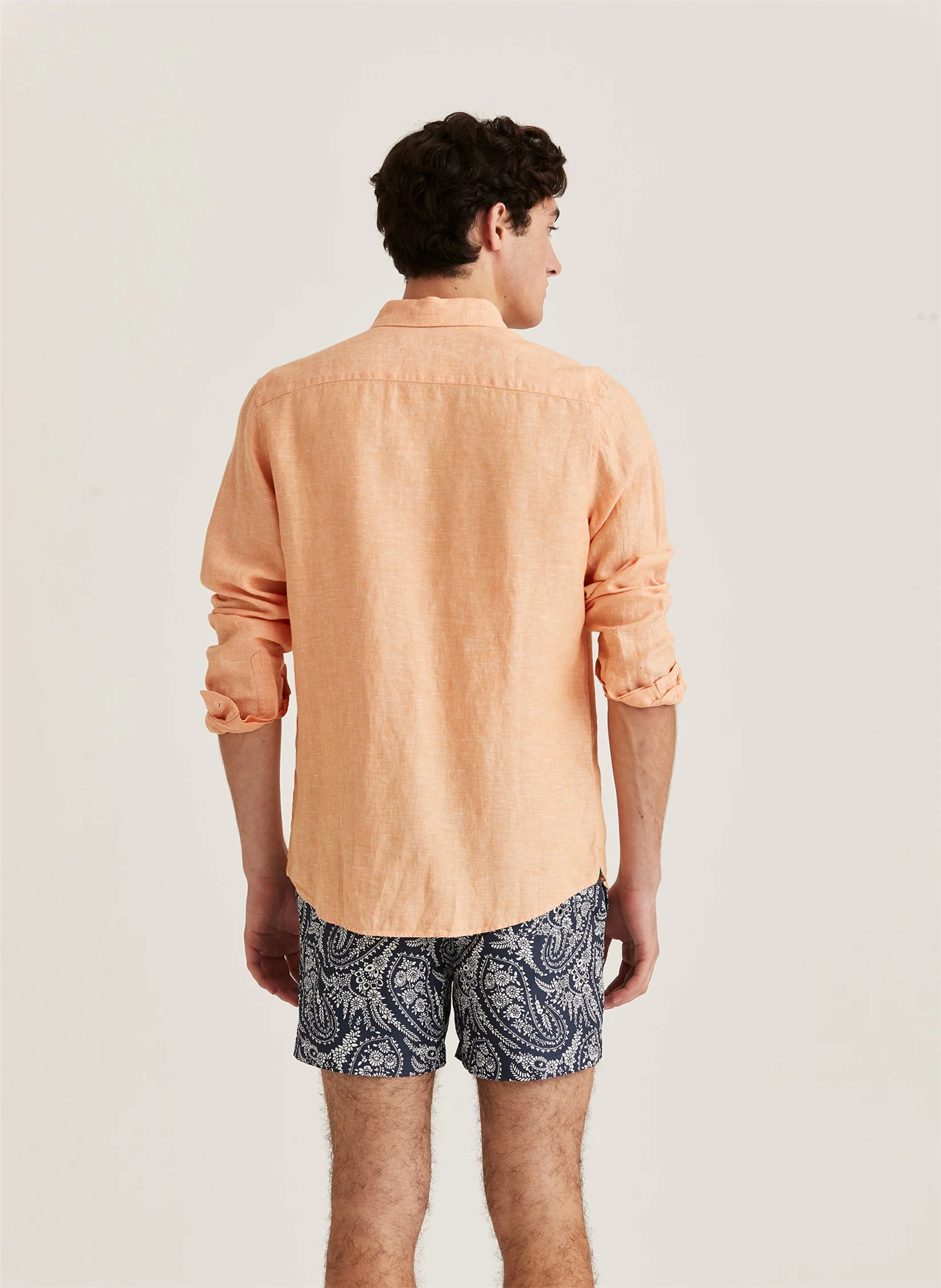 Douglas BD Linen Shirt LS
