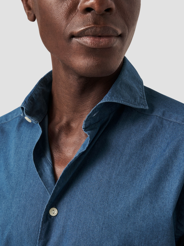 Slim Fit Denim Shirt