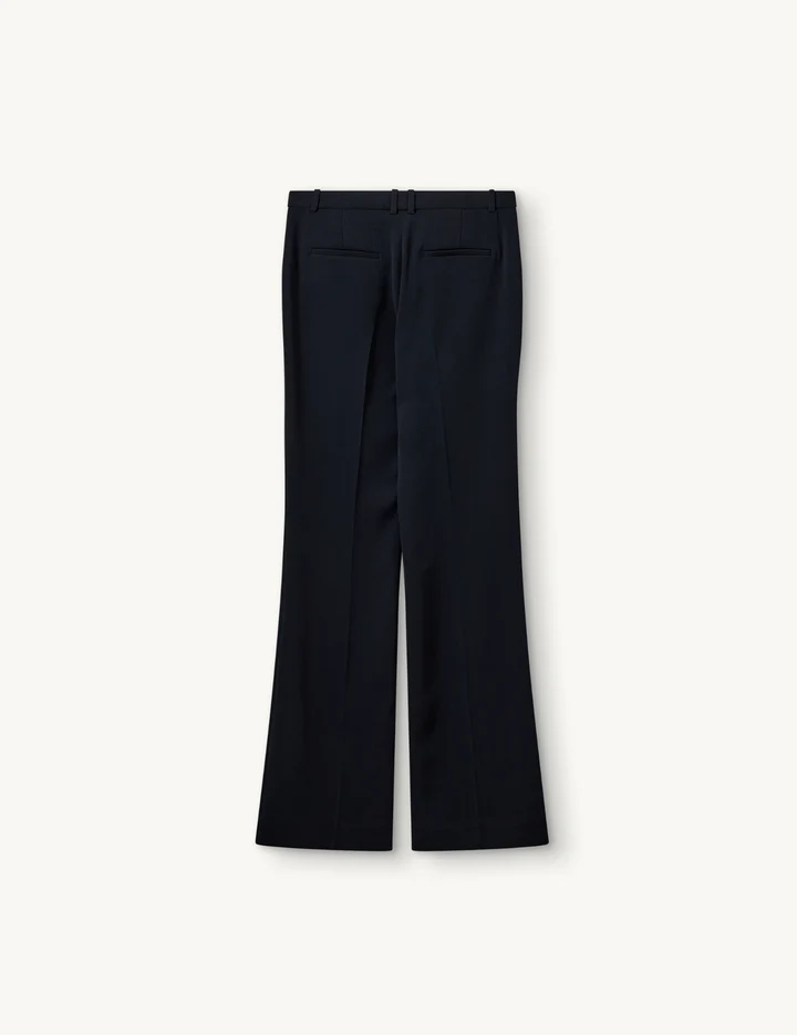 Crepe Wide Pants
