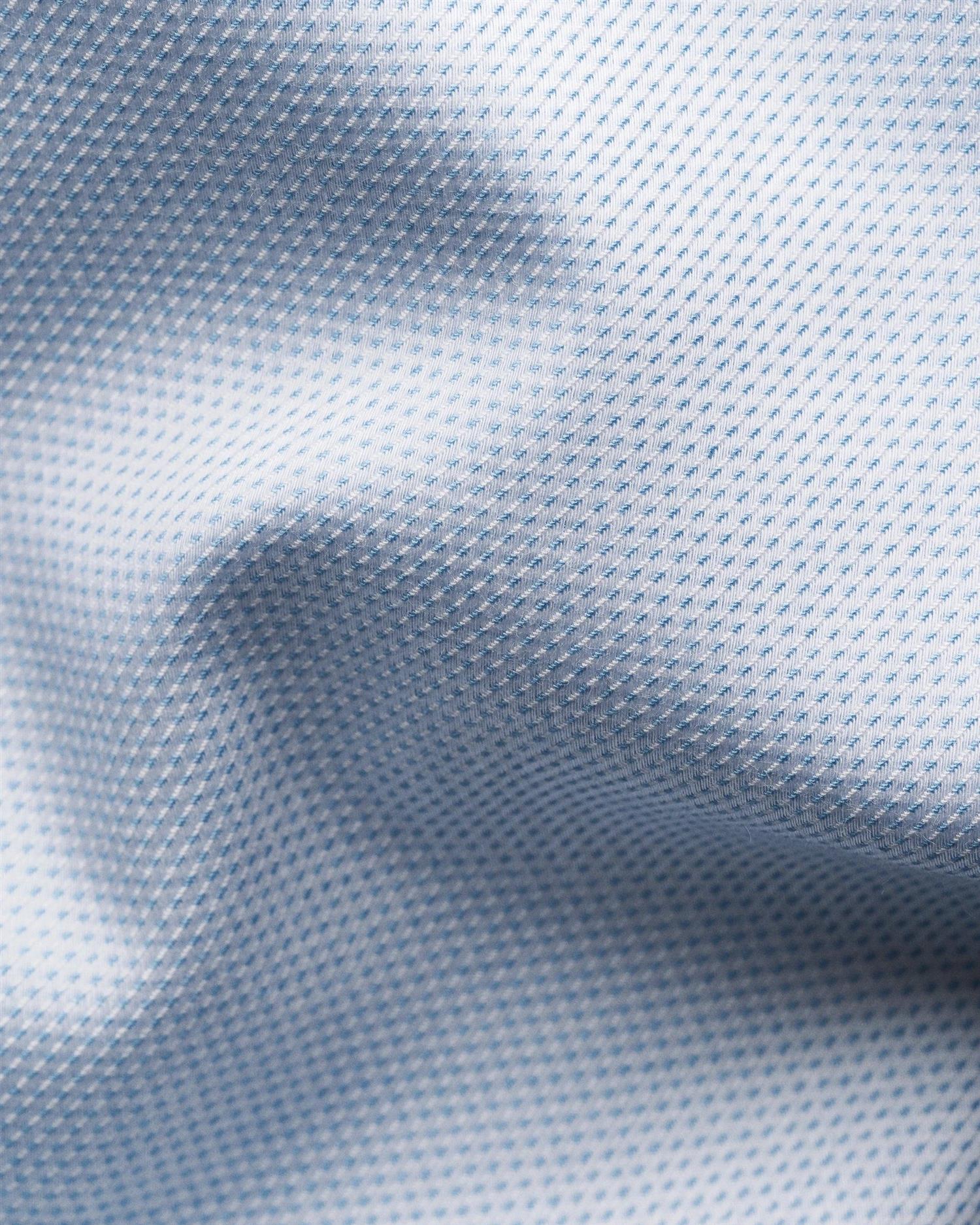 Slim Fit Semi Solid Twill Shirt