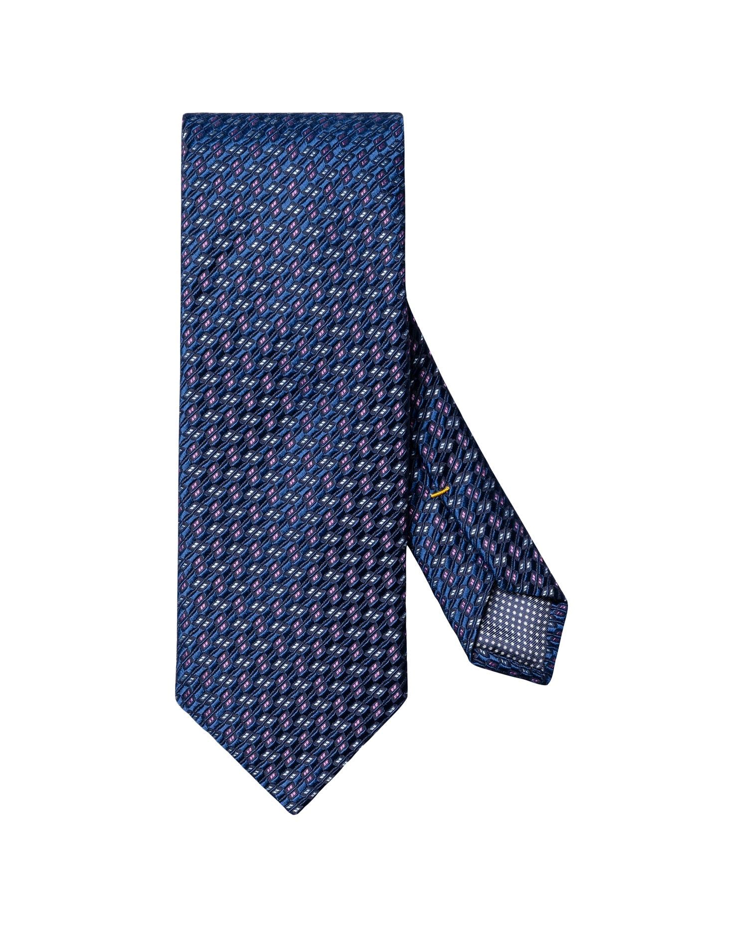 Geometric Woven Silk Tie