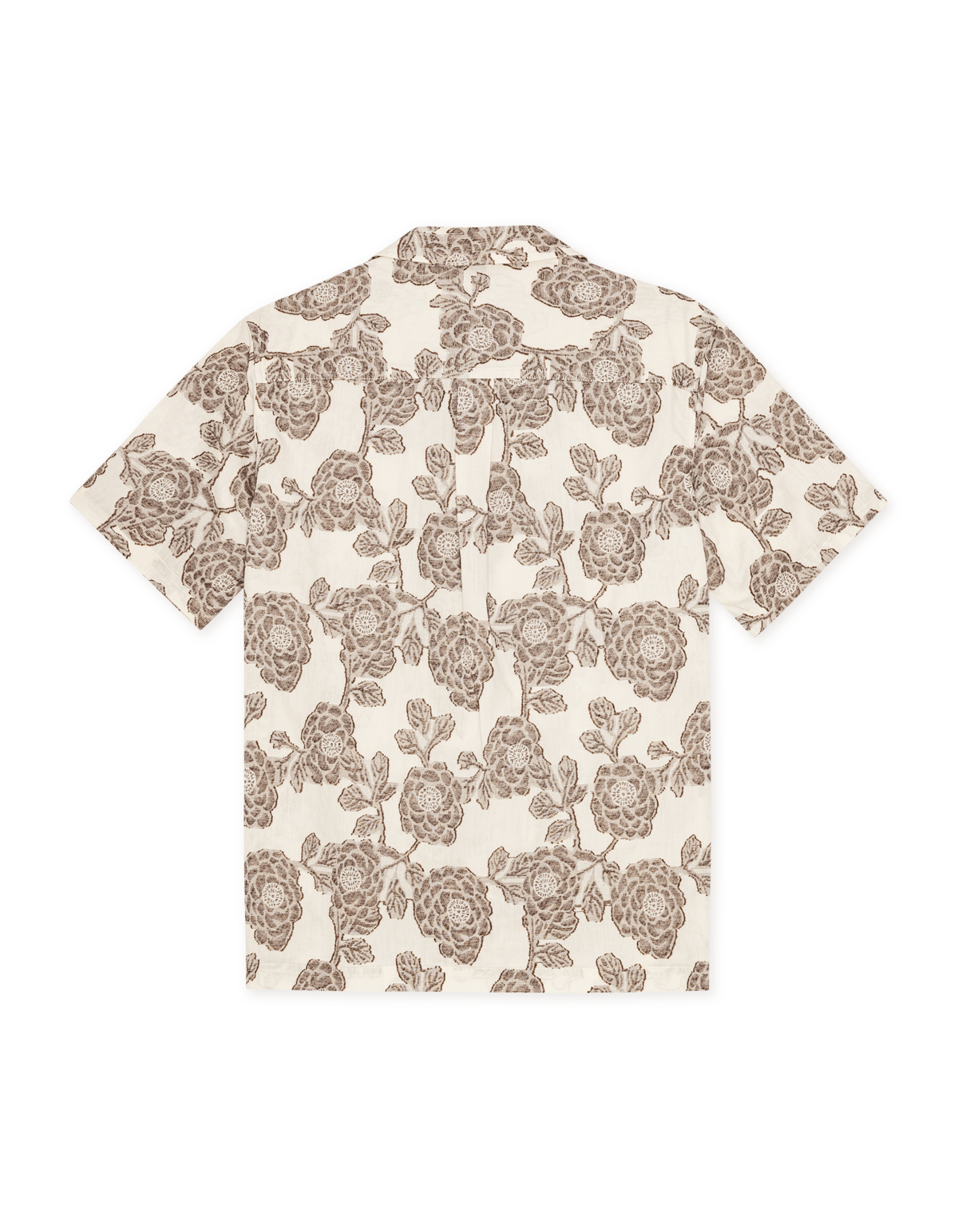 Lesley Flower Jacquard SS Shirt