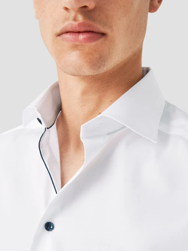 Slim Fit Navy Details