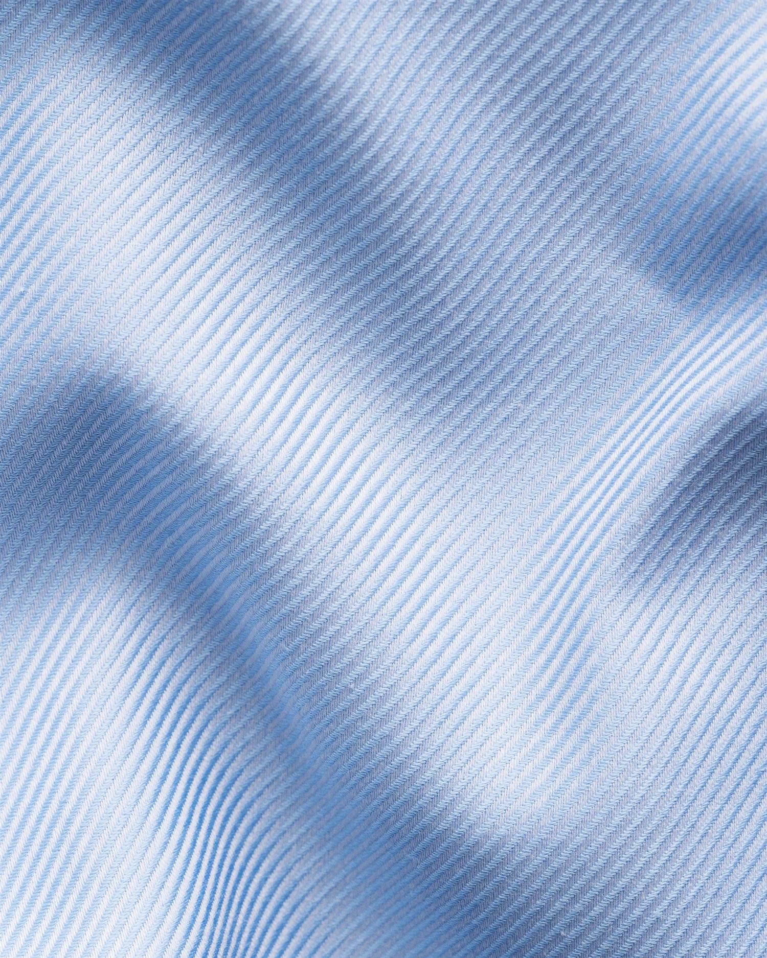 Slim Fit Geometric Effect Textured Twill Shirt