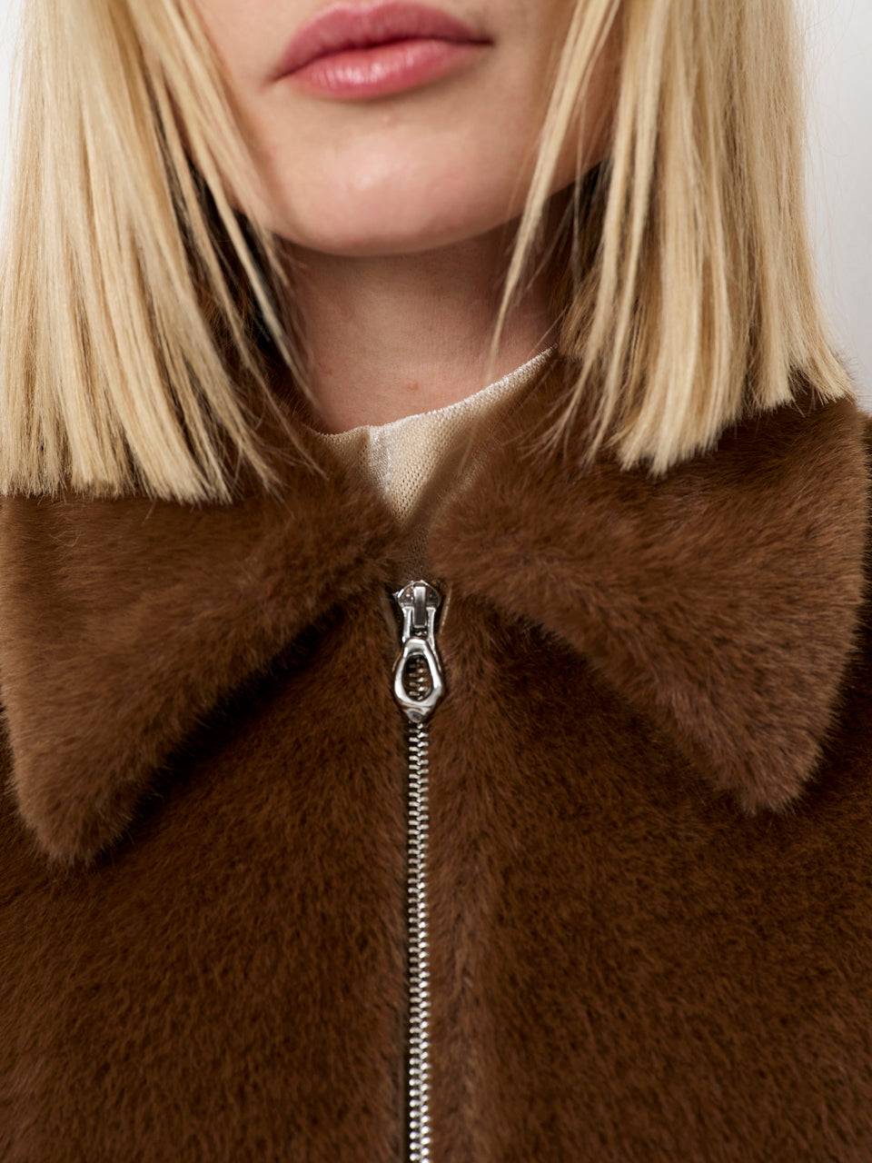 Dante6 Entity faux fur bomber jacket