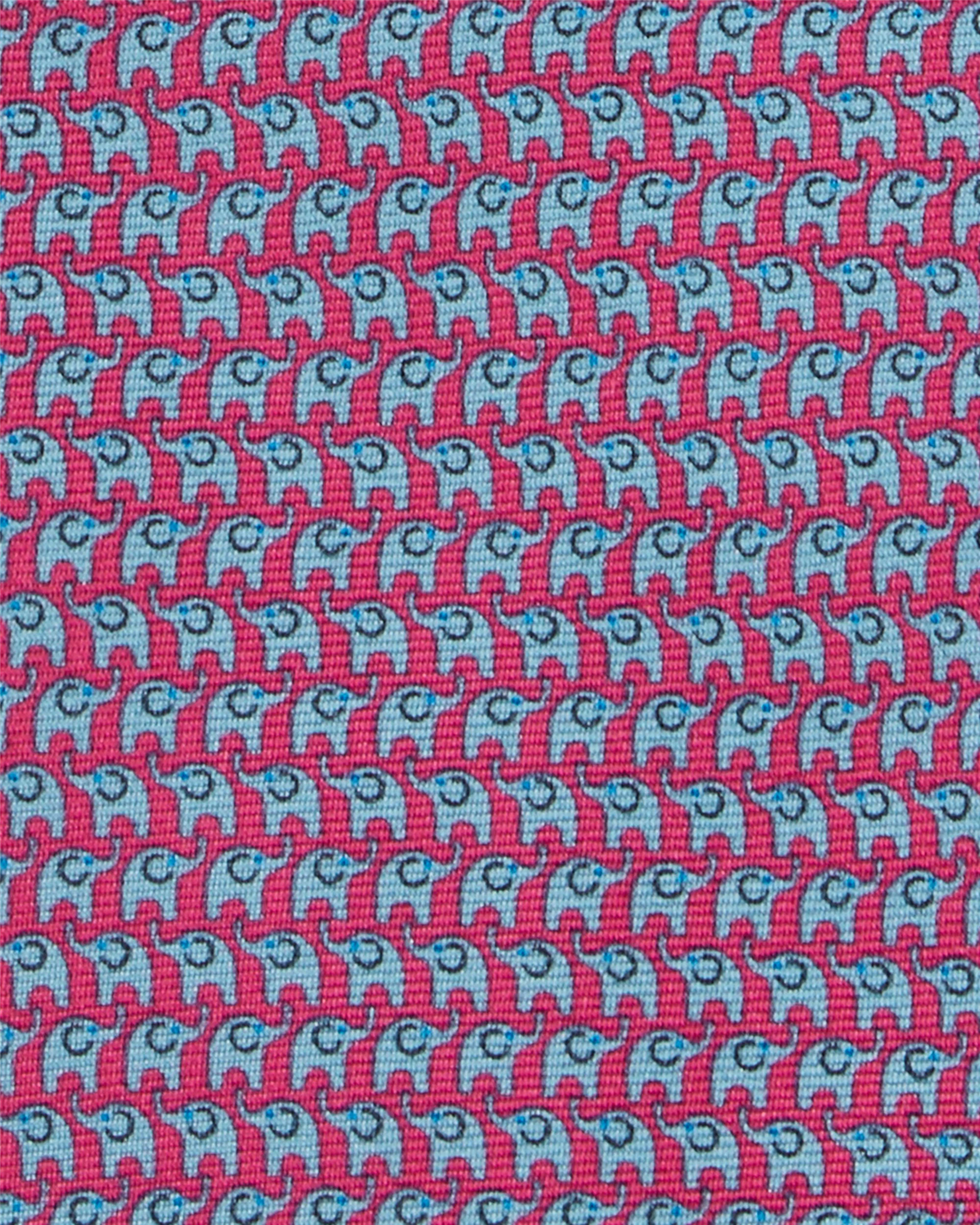 Animal Printed Selftipped Silk Tie