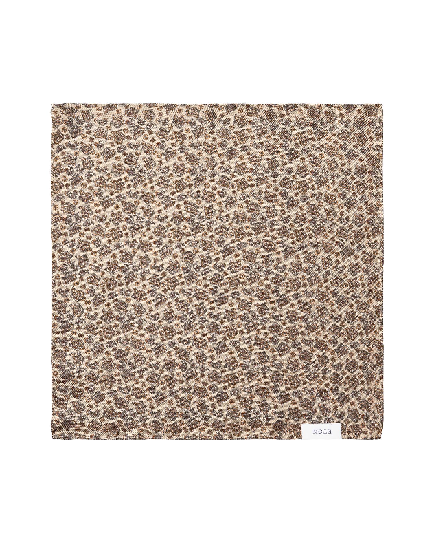 Medallion Double Print Pocket Square