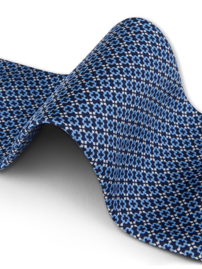 Tie, Silk, 8 Cm