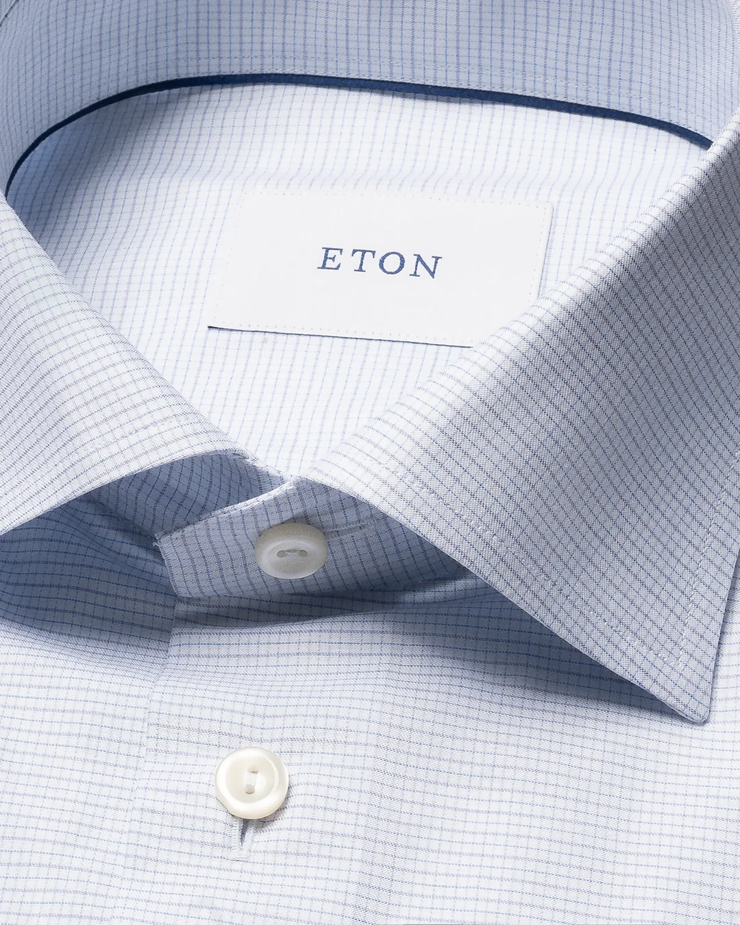 Light blue Check Twill Shirt