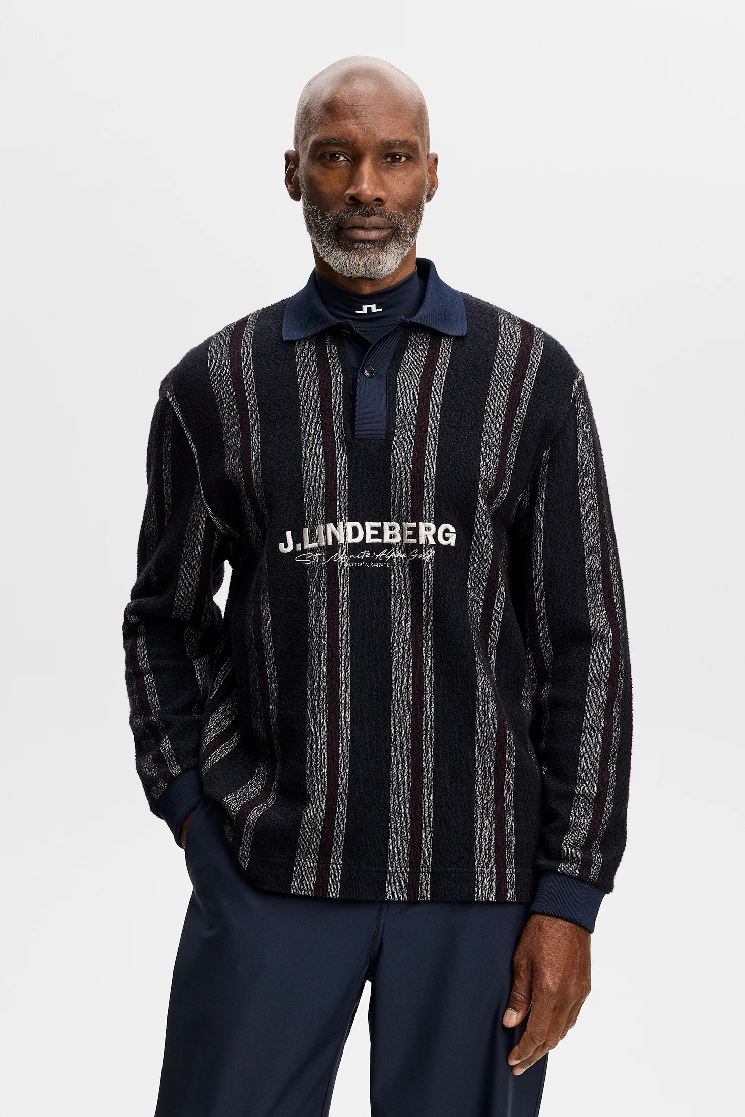 Bergman Jacquard Oversize Polo