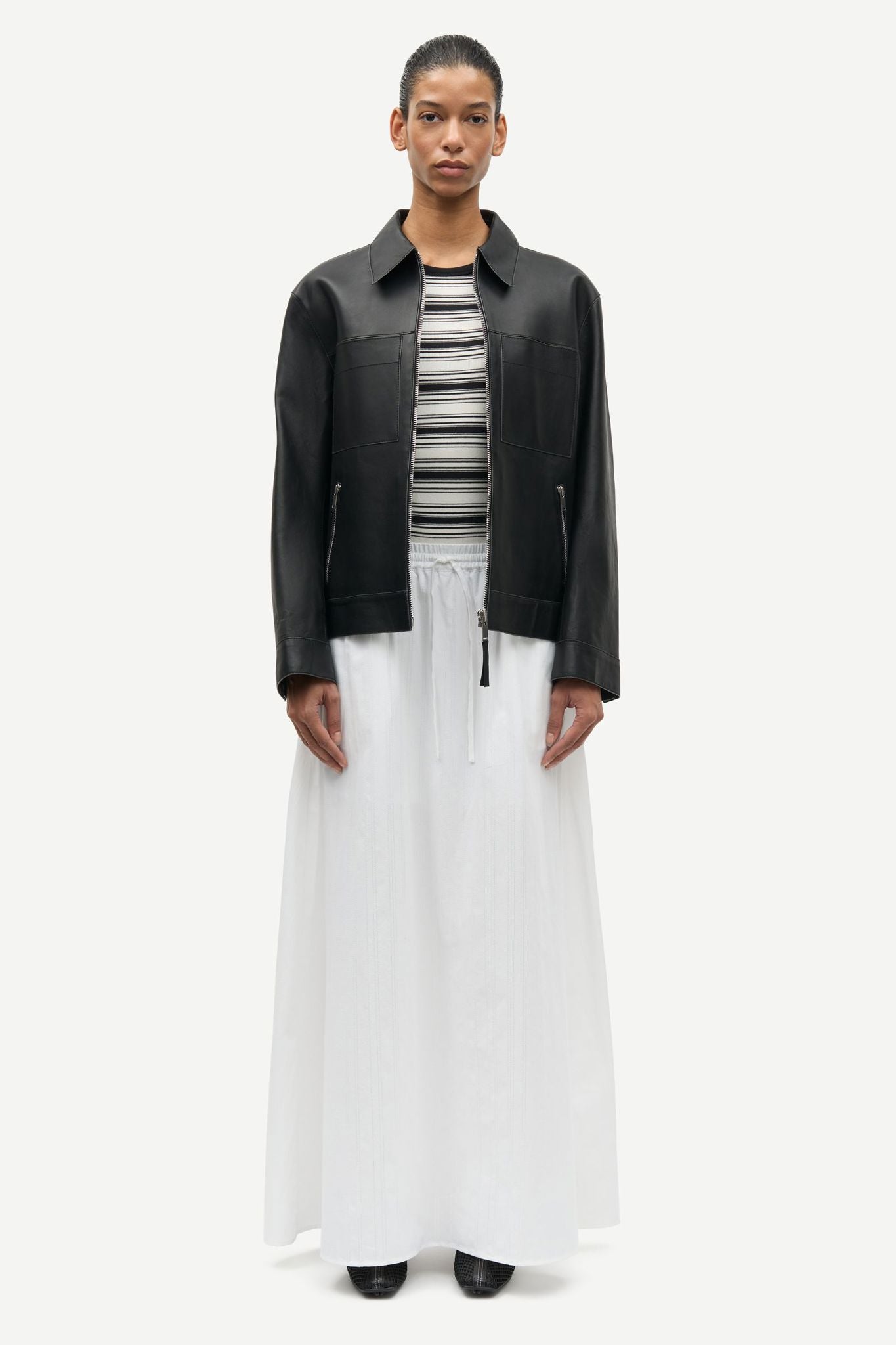 Satina Maxi Skirt 15904
