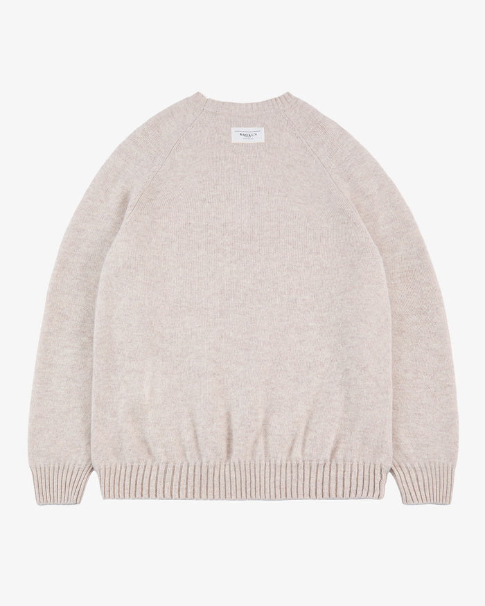 INTARSIA MERINO SWEATER