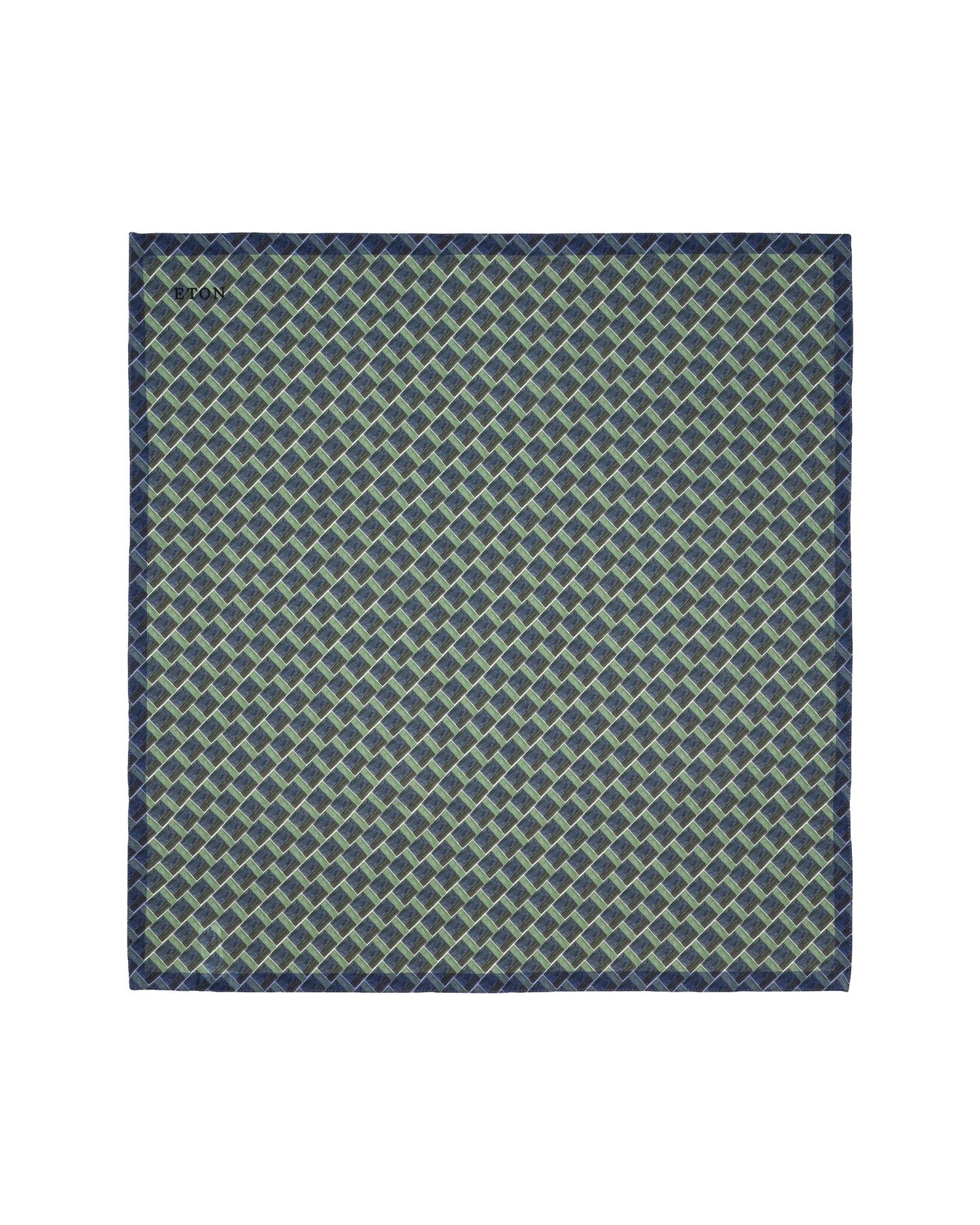 Geometrical Silk Bandana