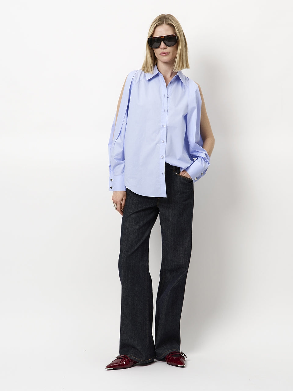 Dante6 Champlin open sleeve shirt