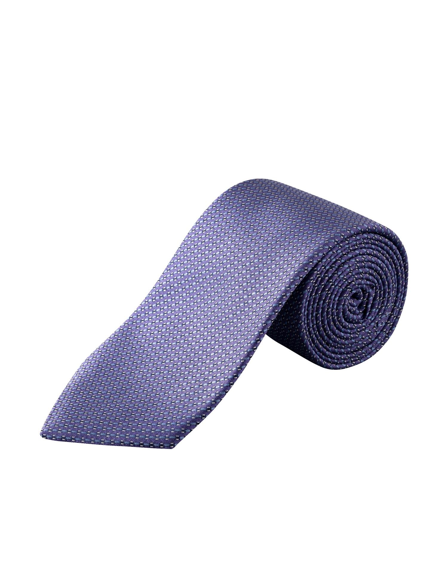 Semi Solid Woven Silk Tie