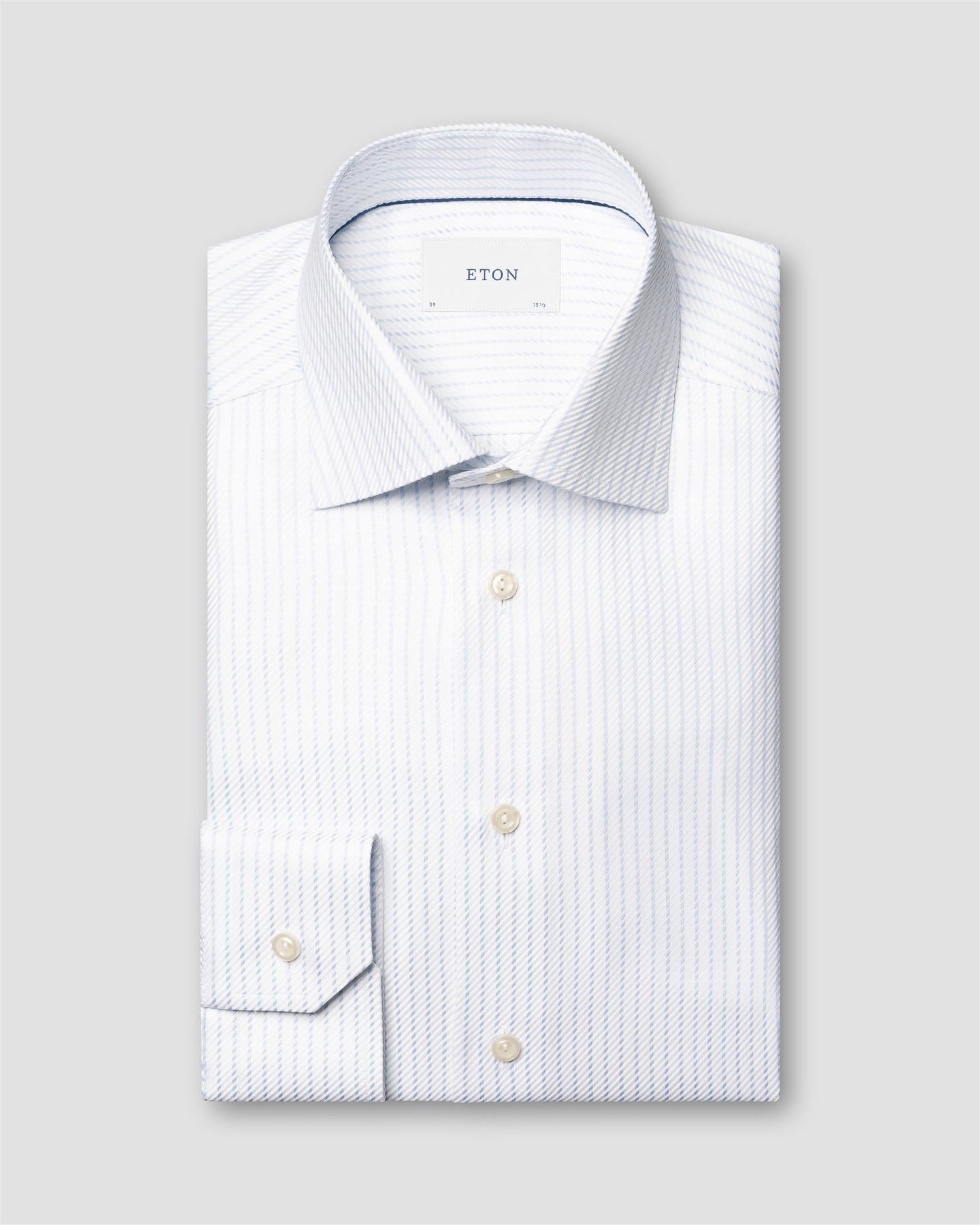 Slim Fit Striped King Twill Shirt