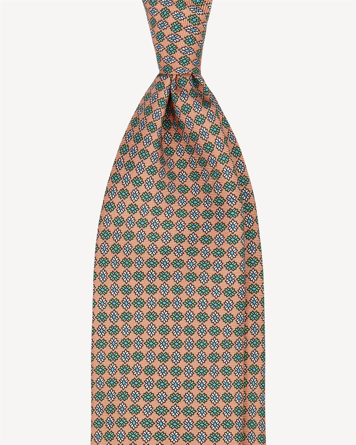 Mystix Floral Selftipped Italian Silk Tie