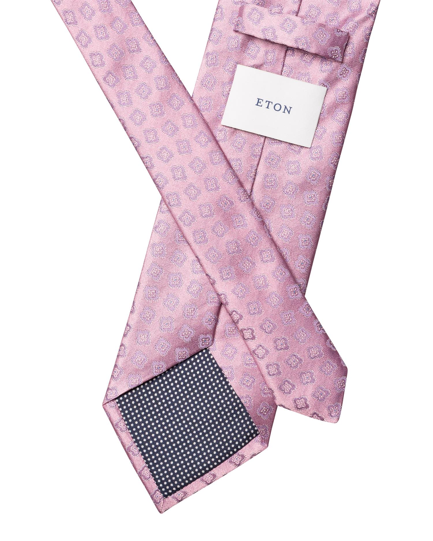 Medallion Woven Silk Tie